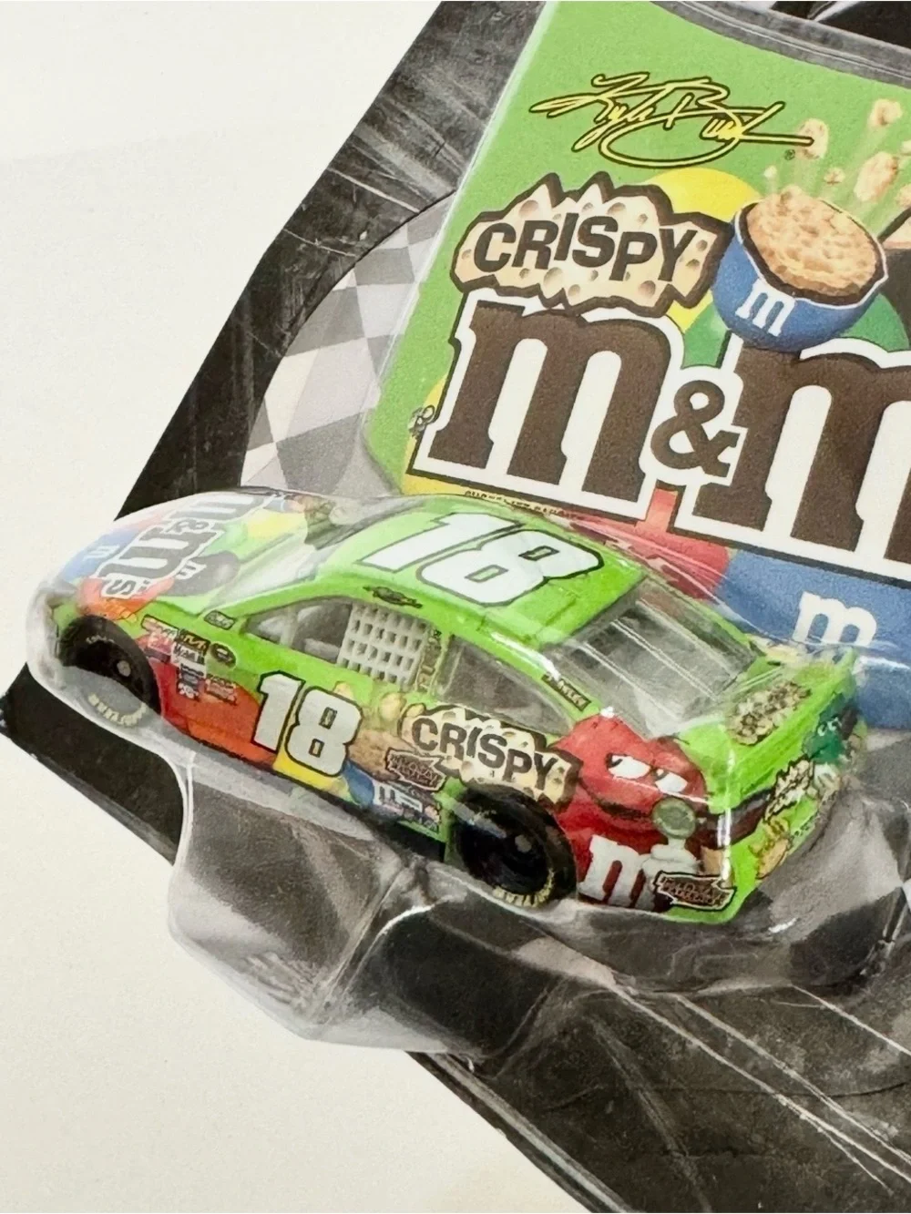 NASCAR Authentics 1:64 scale Kyle Busch #18 Crispy M&M's diecast race car
